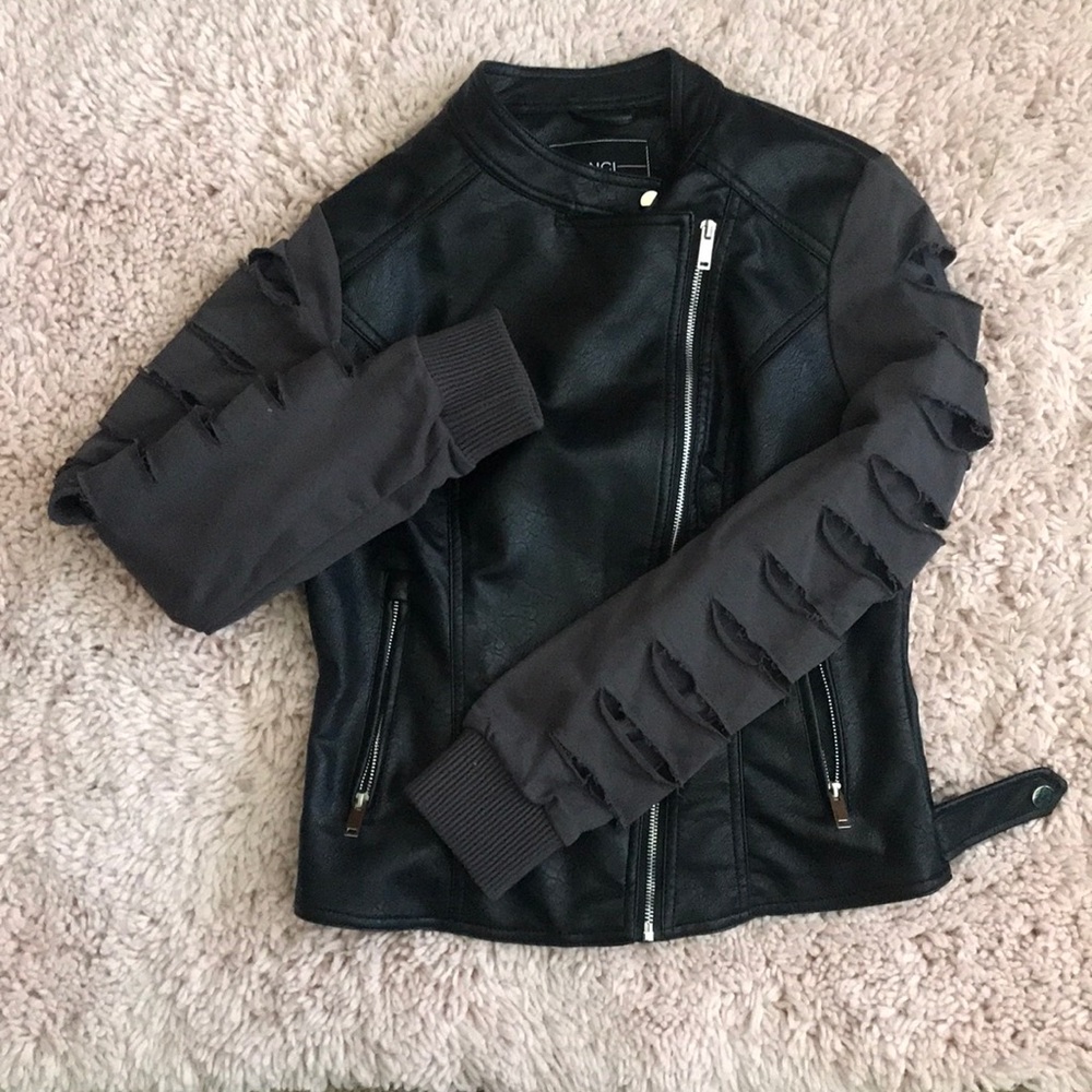 Leather jacket